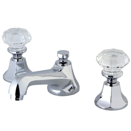 Kingston Brass KS4461WCL 8" Widespread Bathroom Faucet, Polished Chrome KS4461WCL